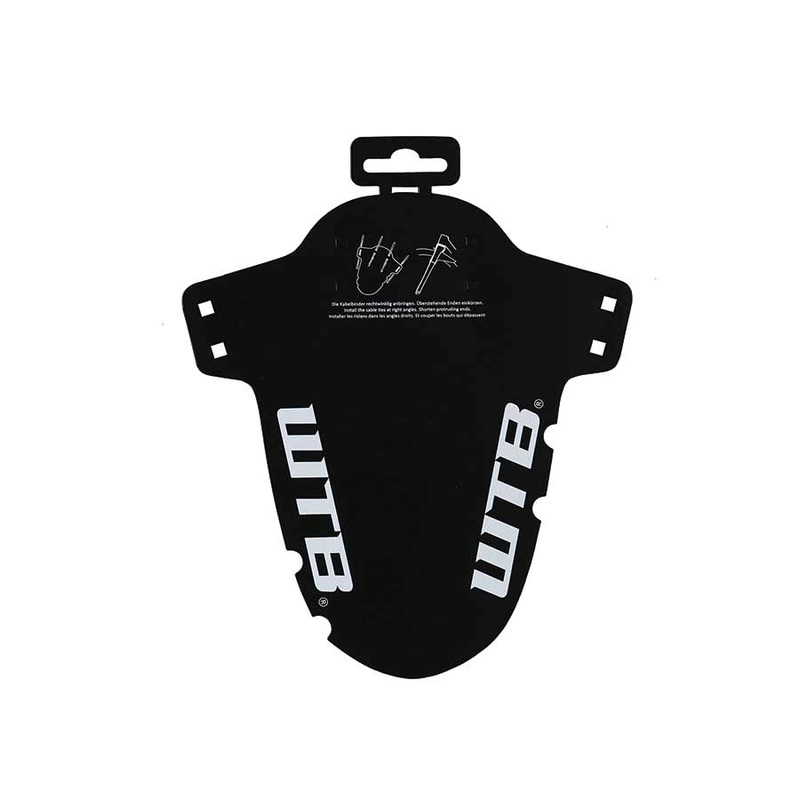 Logo Gravel Mud Guard Fork Mount Black