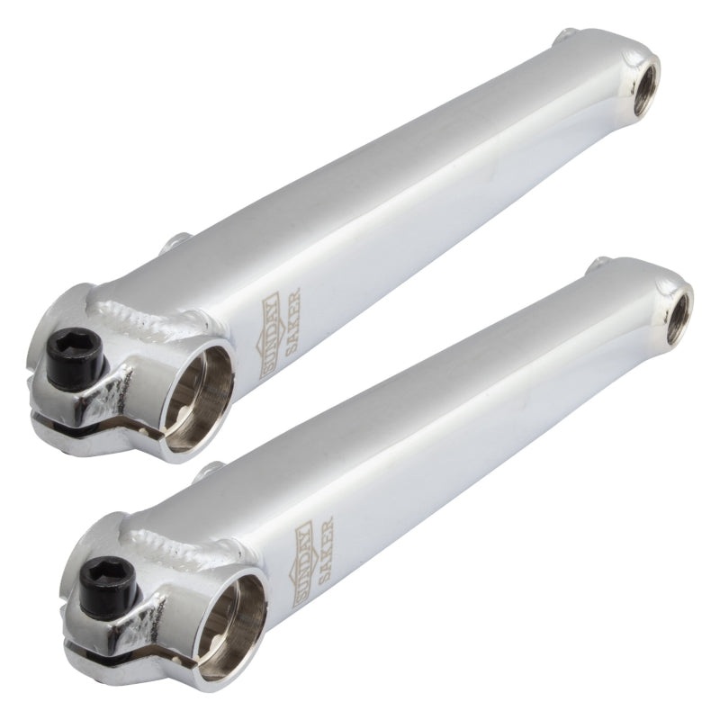 Saker v2 Cranks – 170mm With 19mm Mid BB Left Right Hand Drive Chrome