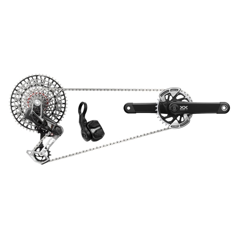 XX T-Type Eagle Transmission Power Meter Group – 170mm 32t Chainring AXS POD Controller 10-52t Cassette Rear Derailleur Chain