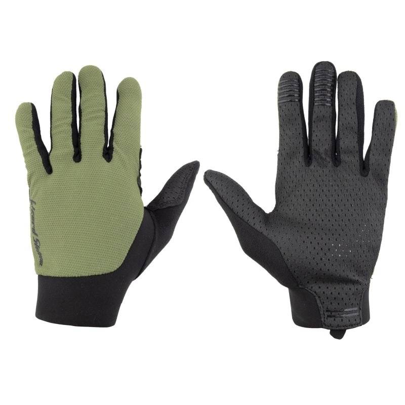 Monitor Ignite Gloves – Olive Green Full Finger Large