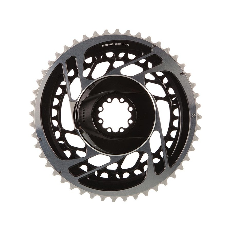Red AXS 2x Chainring Teeth: 35/48 Speed: 12 BCD: Direct Mount Pair Aluminum Grey