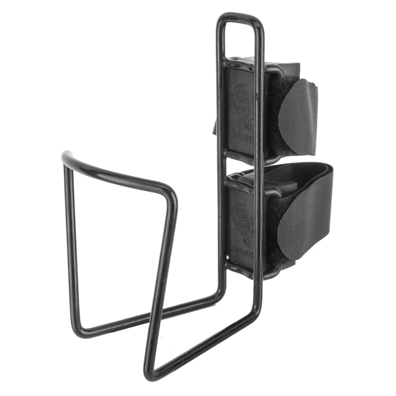 TwoFish QuickCage 40oz Water Bottle Cage Vinyl Coated BLK No Bottle Included