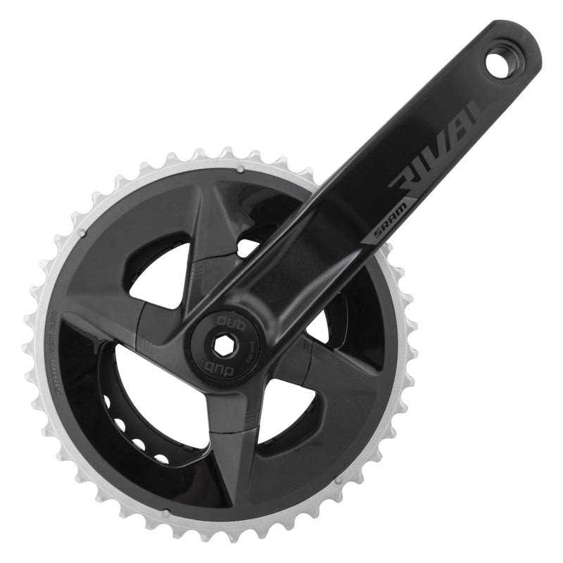 Rival AXS Wide Crankset – 172.5mm 12-Speed 43/30t 94 BCD DUB Spindle Interface BLK D1
