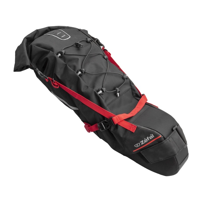 Zefal Z Adventure R17 Velcro Straps 24.4×9.4×7.8` 1037 c.i. Black/Red