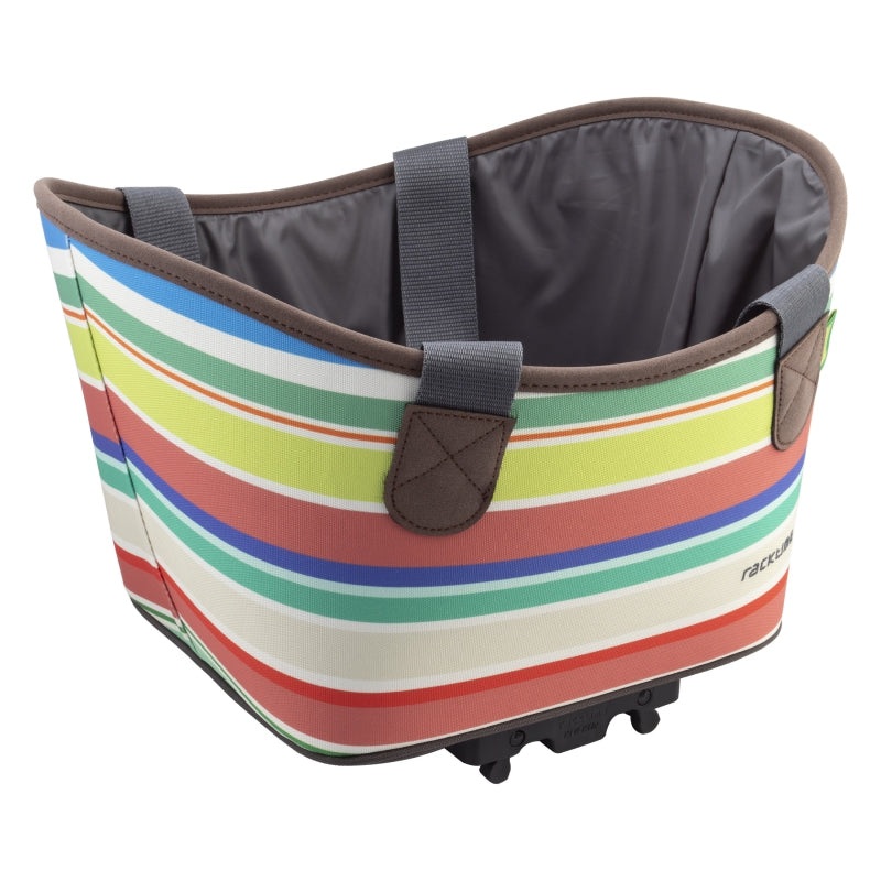 Racktime Agnetha Bag SnapIt 13.4×14.6×10` 915 c.i. Sweet Candy(Stripes)