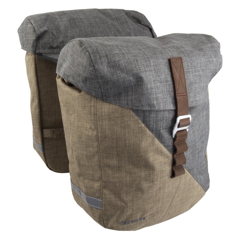 Racktime Heda 2.0 Bag SnapIt 2.0 12.6×14.2×5.5` (x2) 1464 c.i. Sand/Grey