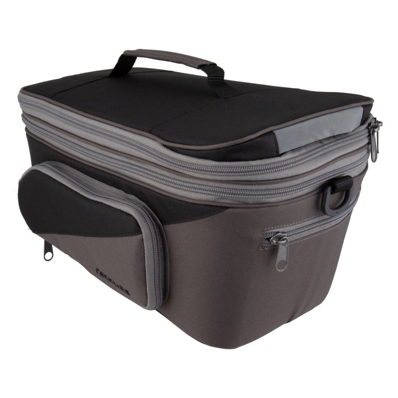 Racktime Talis Plus 2.0 Bag SnapIt 2.0 15×9.8×10.2` 915 c.i. Black/Grey