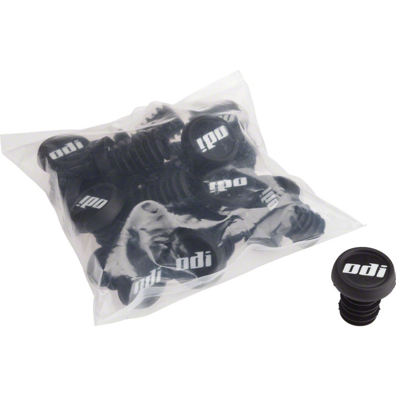 Jar Of BMX End Plugs Refill Pack 10 Pair Black