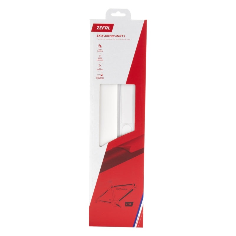 Zefal Skin Armor  Matte Clear Large 14pc – Road/MTB