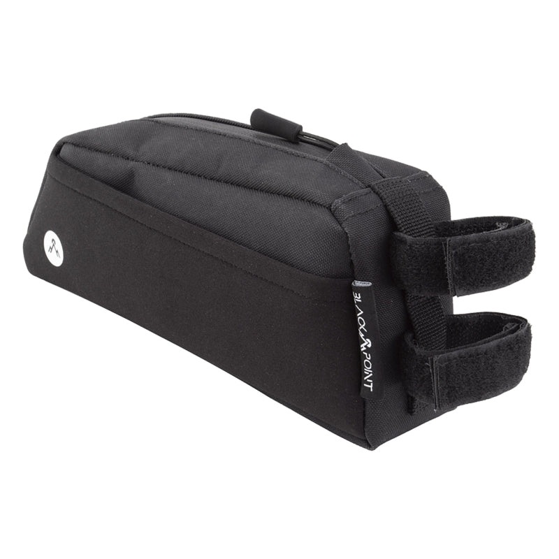 Black point Bento Bolt On Top Tube Bag Bolt on 8.5×3.5×2` 60 c.i. Black