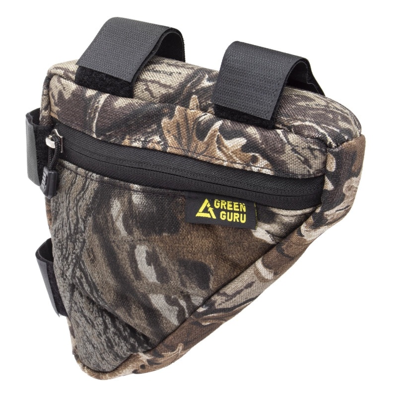 Green guru Gripster Frame Bag Velcro Straps 7.5×7.5×3` 84 c.i. Camo