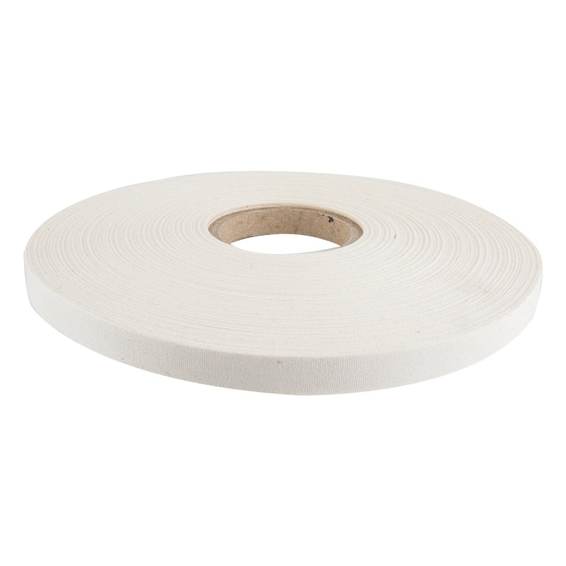 Zefal Cotton Rim Tape Universal 17mm White Zefal 100m Roll Cloth