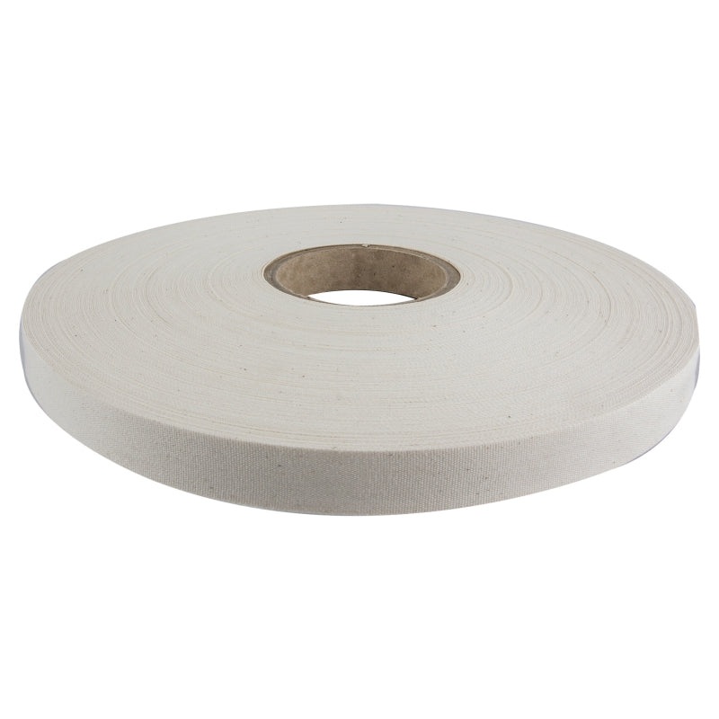 Zefal Cotton Rim Tape Universal 22mm White Zefal 100m Roll Cloth