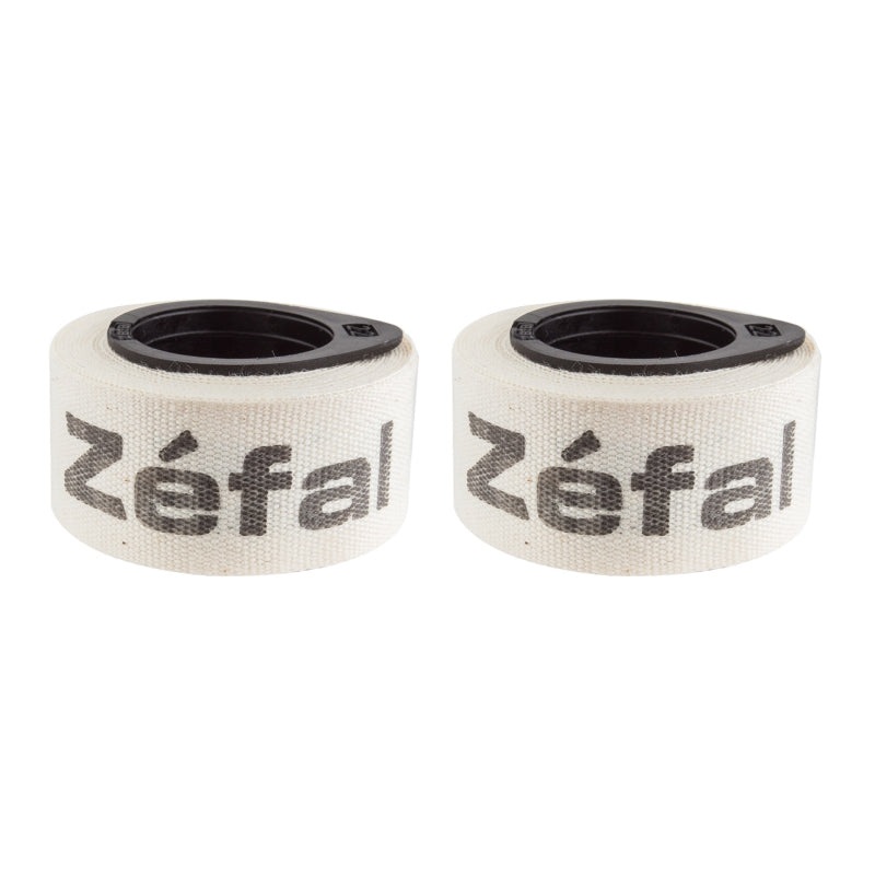 Zefal Cotton Rim Tape Universal 22mm White Zefal Pair Cloth