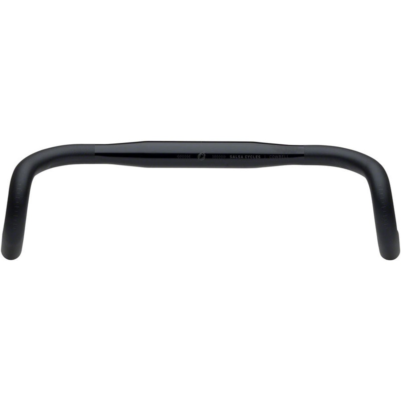 Cowbell Deluxe Drop Handlebar – Aluminum 31.8mm 42cm Black