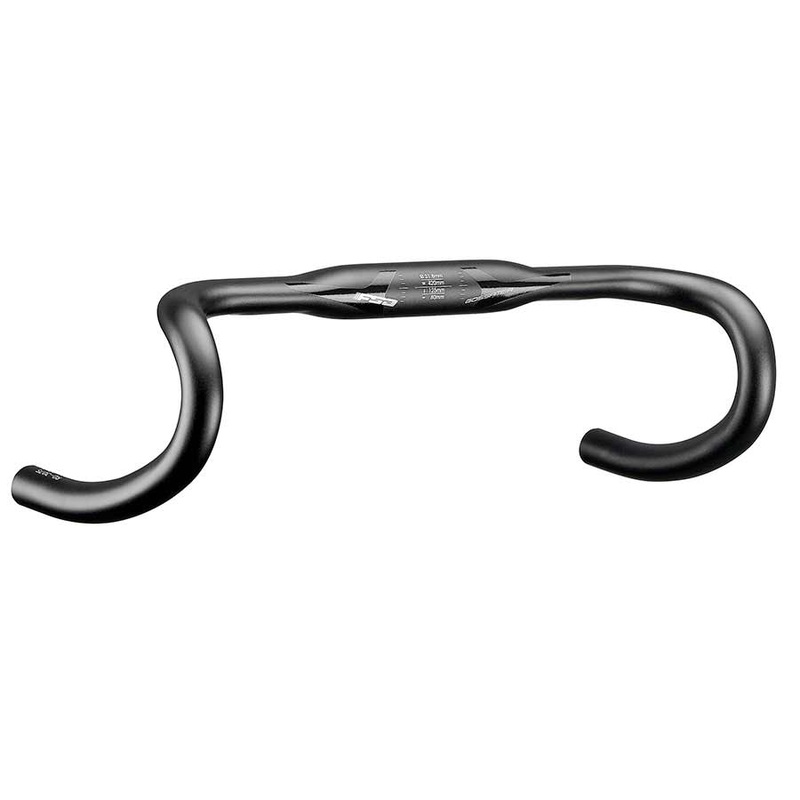 Gossamer Compact Drop Handlebar – Aluminum 31.8mm 38cm BLK