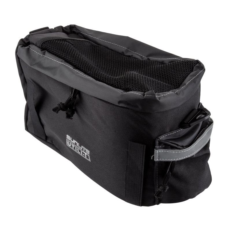 Sunlite Utili-T Rackbag I Velcro Straps 12.5×5.75×7.5` 878 c.i. Black/Grey