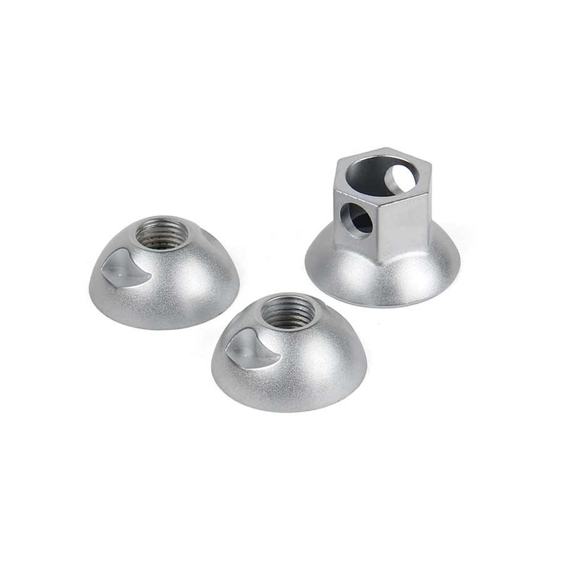 Pinhead 3/8 Solid Axle Locking Nuts