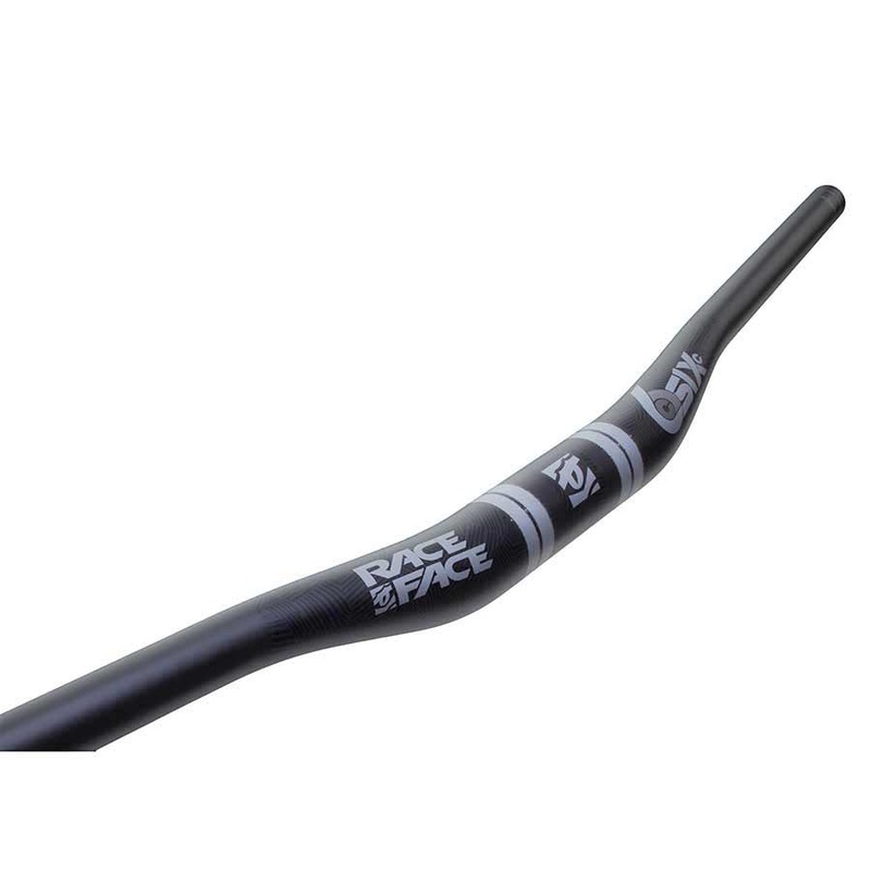 SIXC Carbon Riser Handlebar: 35 x 820mm 20mm Rise Black