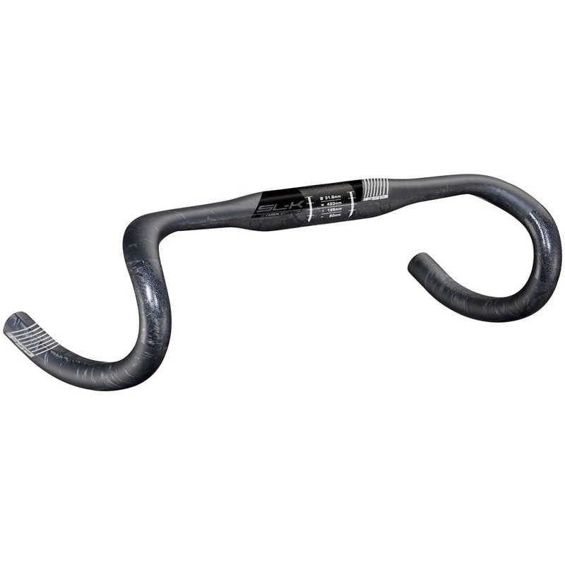 SL-K Compact Drop Handlebar – Carbon 31.8mm 40cm Black