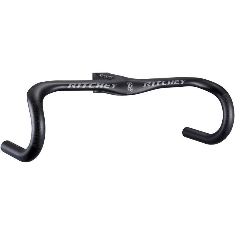 WCS Carbon Solostreem Drop Handlebar – Integrated Bar/Stem Carbon 44cm 120mm Matte Carbon