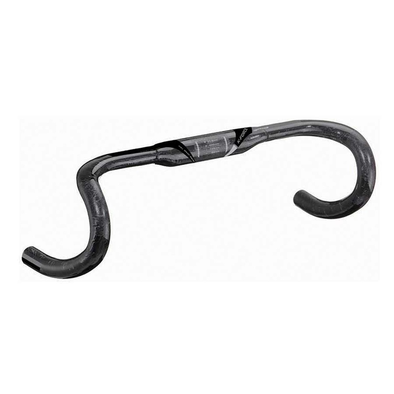 K-Force Compact Drop Handlebar – Carbon 31.8mm 44cm Black