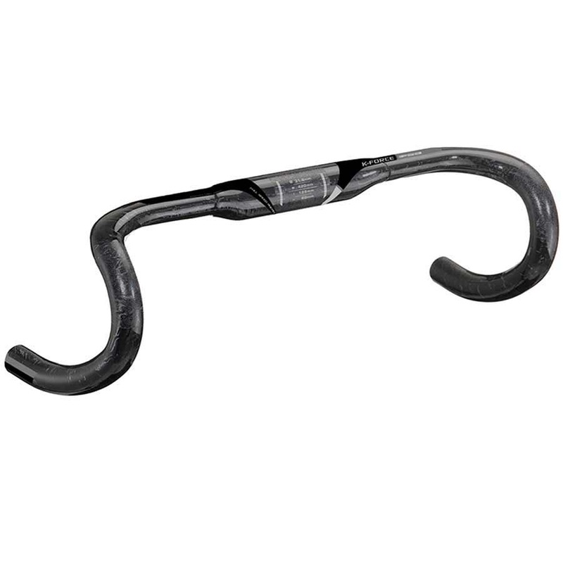 K-Force Compact Drop Handlebar – Carbon 31.8mm 40cm Black