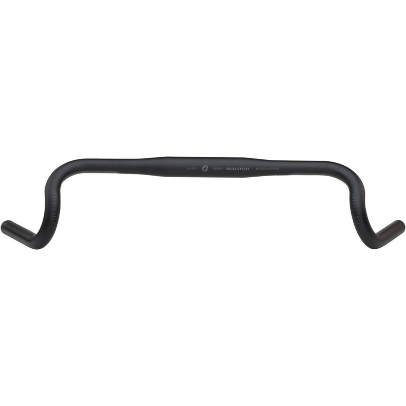 Woodchipper Drop Handlebar – Aluminum 31.8mm 46cm Black
