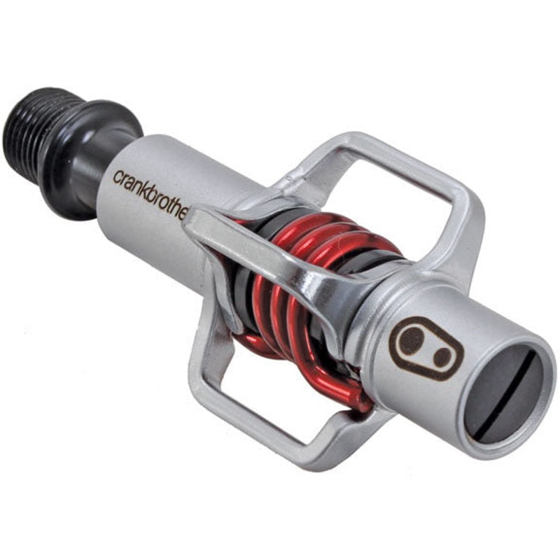 Crankbrothers Egg Beater 1 Pedals – Dual Sided Clipless Wire 9/16 Red