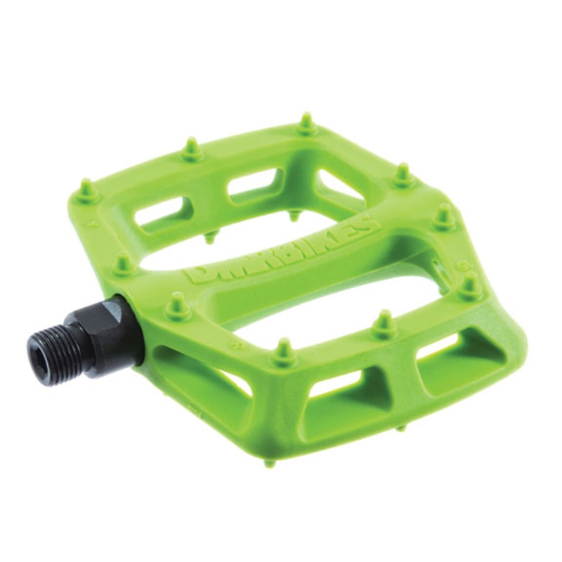 DMR V6 Pedals – Platform Plastic 9/16 Green