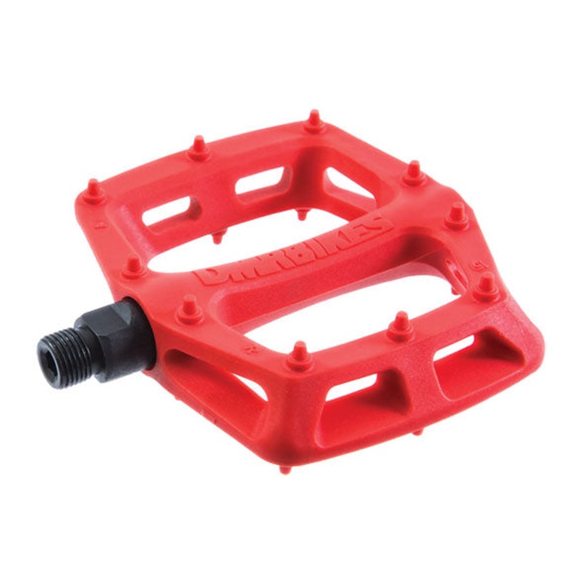 DMR V6 Pedals – Platform Plastic 9/16 Red