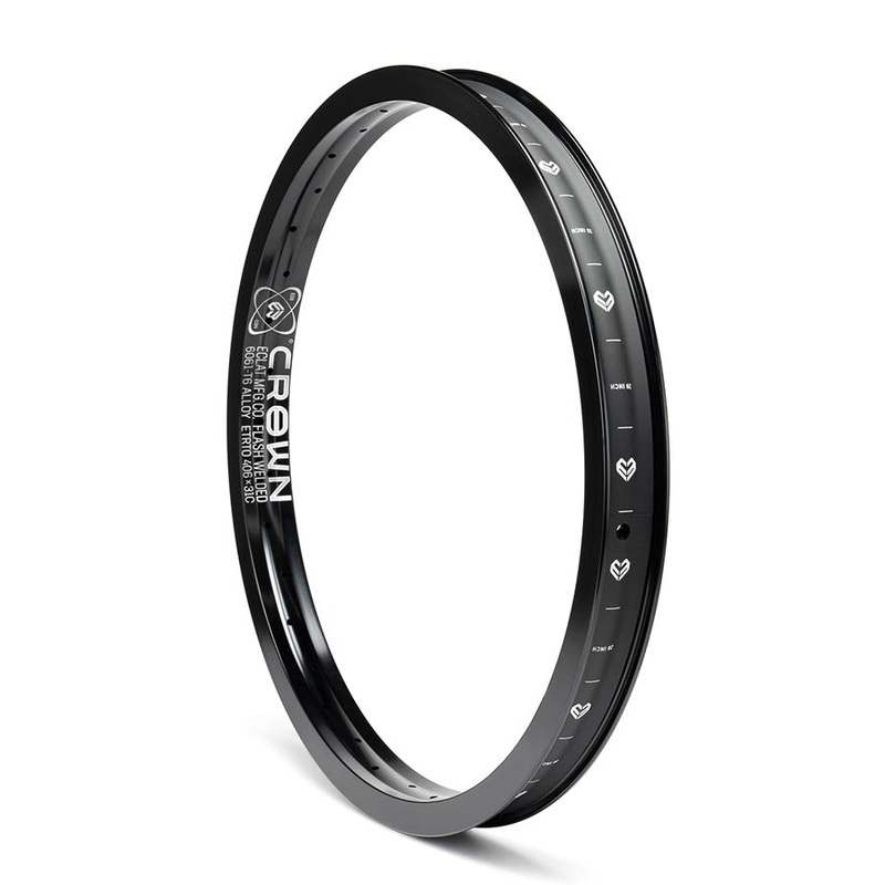 Eclat Crown Rim 20 Holes: 36 Black