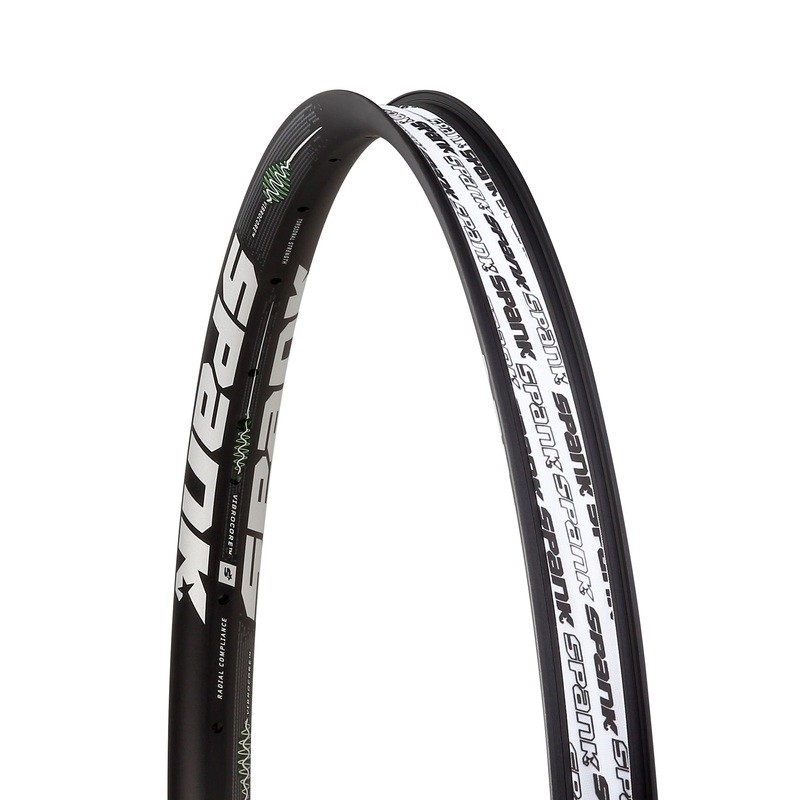 Spank 350 Vibrocore Rim – 27.5 Disc Black 32H