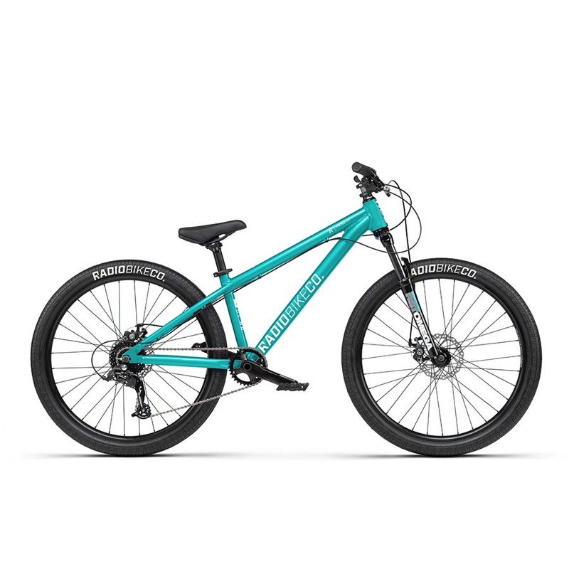 Fiend Hardtail Bicycle 26 Teal 22.25