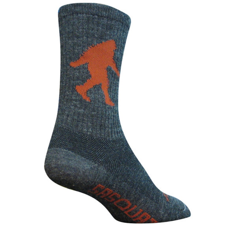 SockGuy Wool Sasquatch Socks – 6 Gray Small/Medium