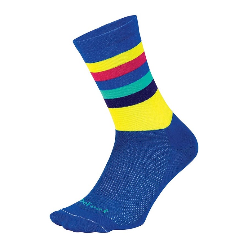 DeFeet Aireator 6 Maverick Socks 9.5-11.5 Blue