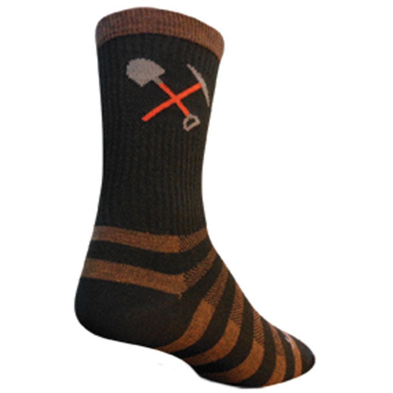 SockGuy Trail Maintenance Wool Socks – 6 Black Small/Medium