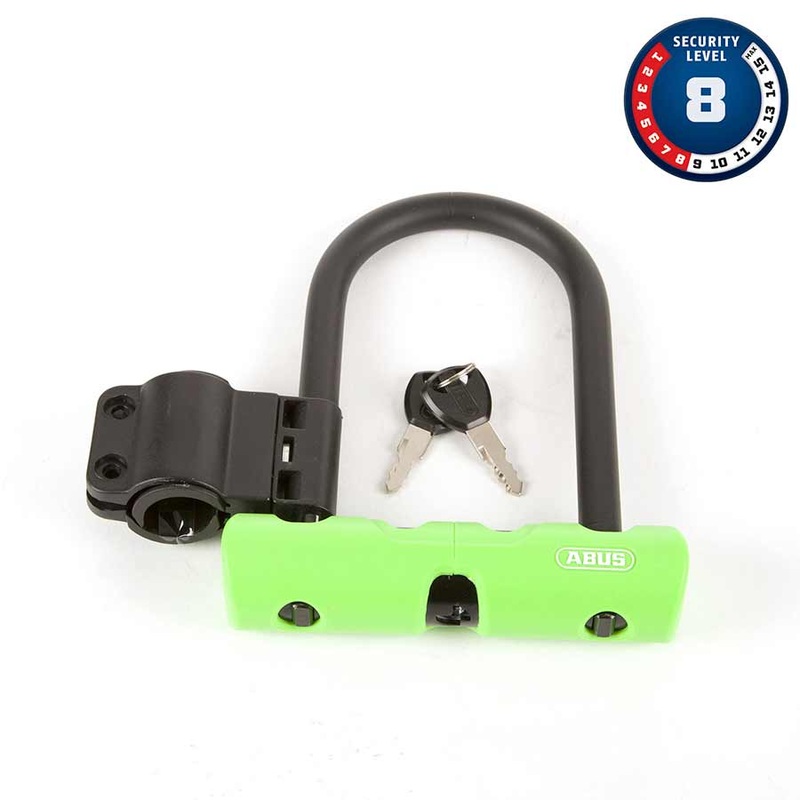 Ultra 410 Mini U-Lock 12mm 5.5 x 5.9 SH34 Green