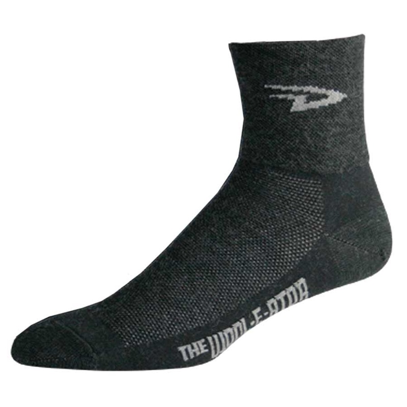 DeFeet Wooleator 3 D-Logo Socks 9.5-11.5 Black