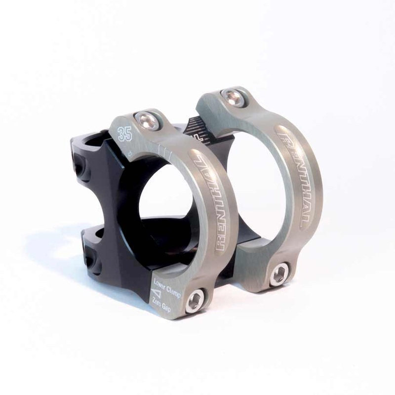 Renthal Apex 35 Stem – 33mm 35 Clamp +/-6 1 1/8 Aluminum Black/Gold