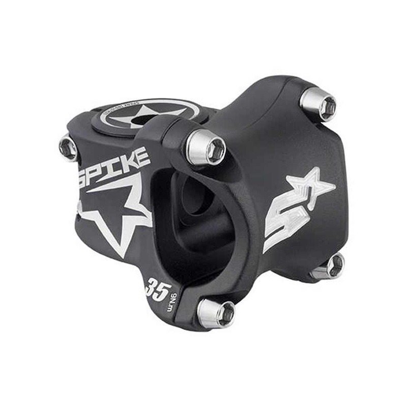 Spank Spike Race 2 Stem – 35mm 31.8 Clamp +/-0 1 1/8 Aluminum Black