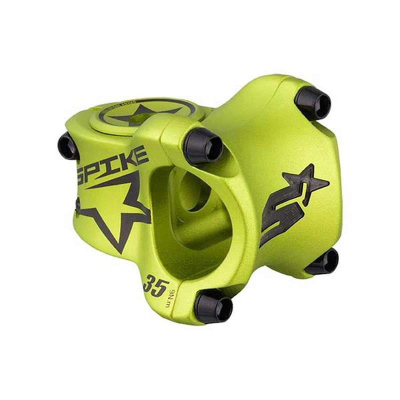 Spank SPIKE Race 2 Stem Diameter: 31.8mm Length: 35mm Steerer: 1-1/8” 0 Green