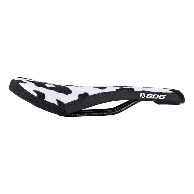 Bel-Air V3 Traditional Saddle Lux Rails Cow Print