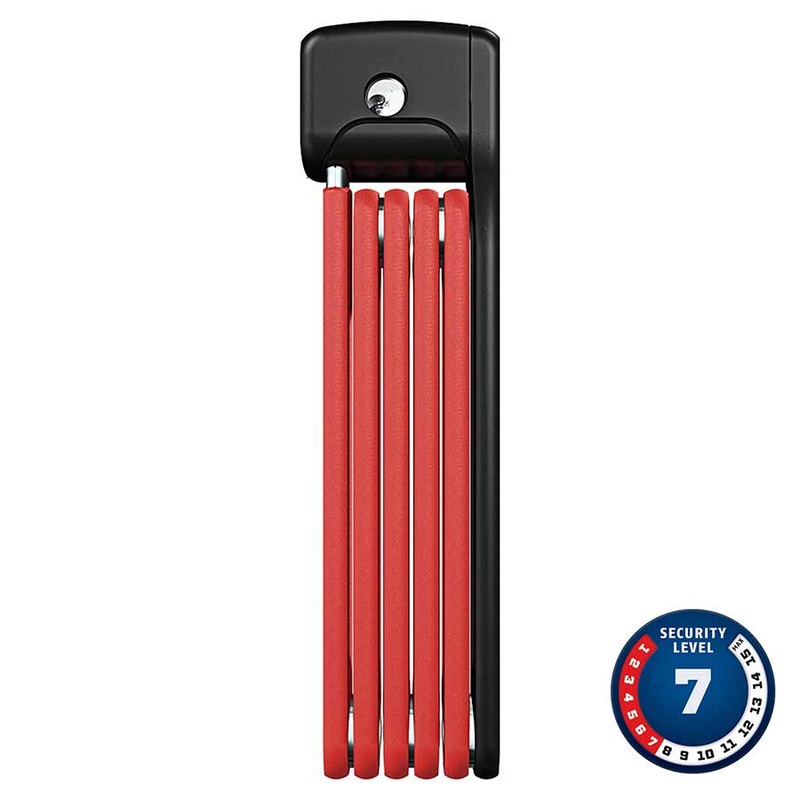 Bordo Ugrip Lite 6055 Folding Lock Key 5mm 85cm  2.8 Red