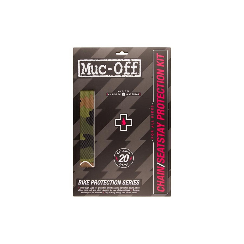 Chainstay/Seatstay Protection Kit – 20-Piece Kit Camo