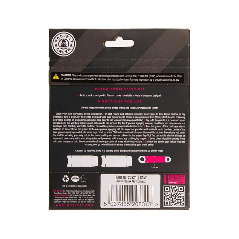 Crank Protection Kit – 2-Piece Kit Camo