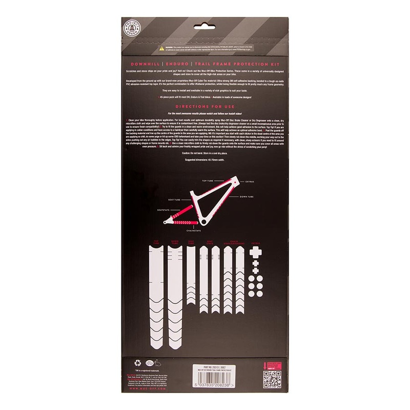 DH/Enduro/Trail Frame Protection Kit – 45-Piece Kit Bolt