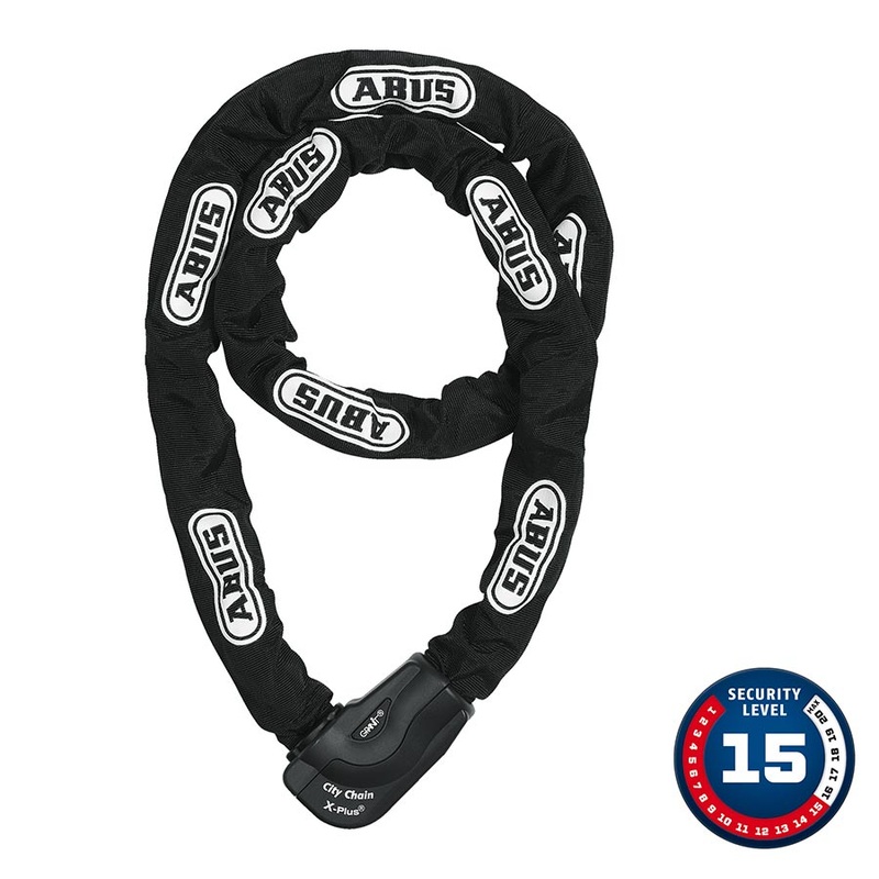 Granit CityChain XPlus 1060K Chain Lock Key 10mm 170cm 5.6 Black