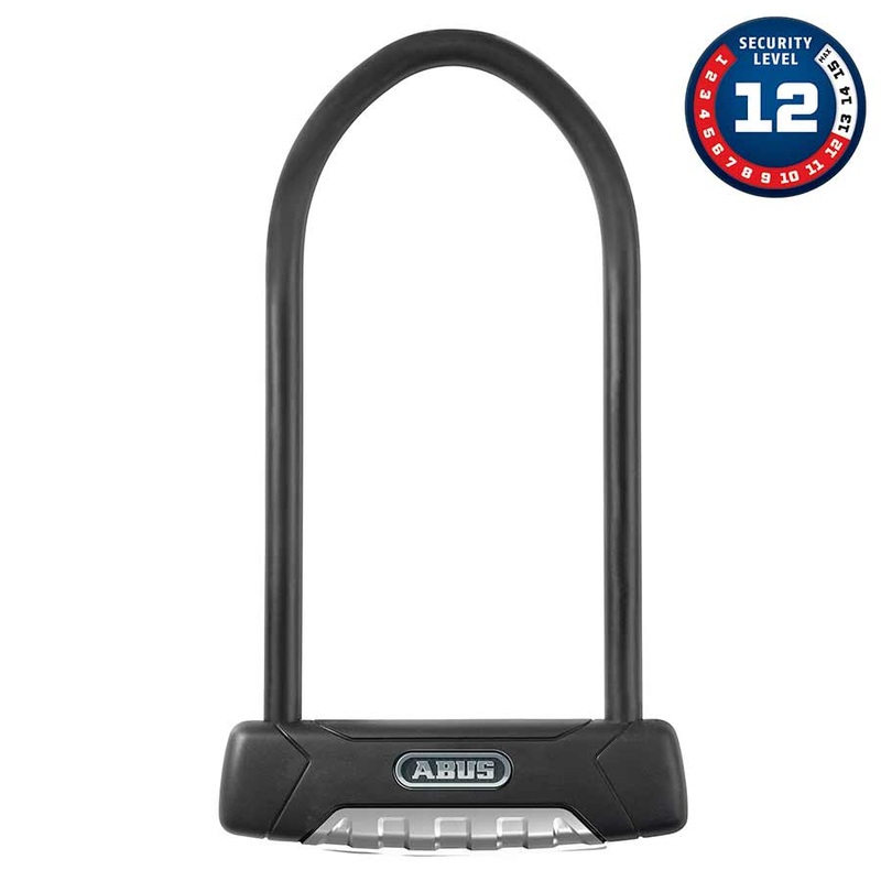 Granit Plus 470 U-Lock Key 12mm 15.0cm x 23.0cm 5.9 x 9 USH Black