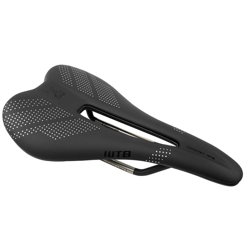 Gravelier Saddle – Black Titanium